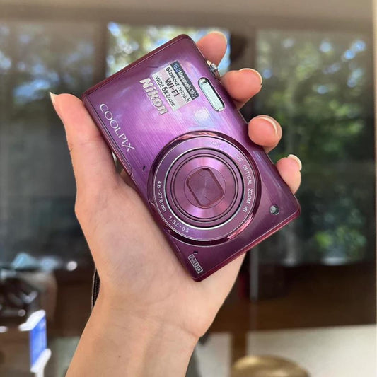 Vintage Nikon COOLPIX S5200 Wi-Fi Digital Camera