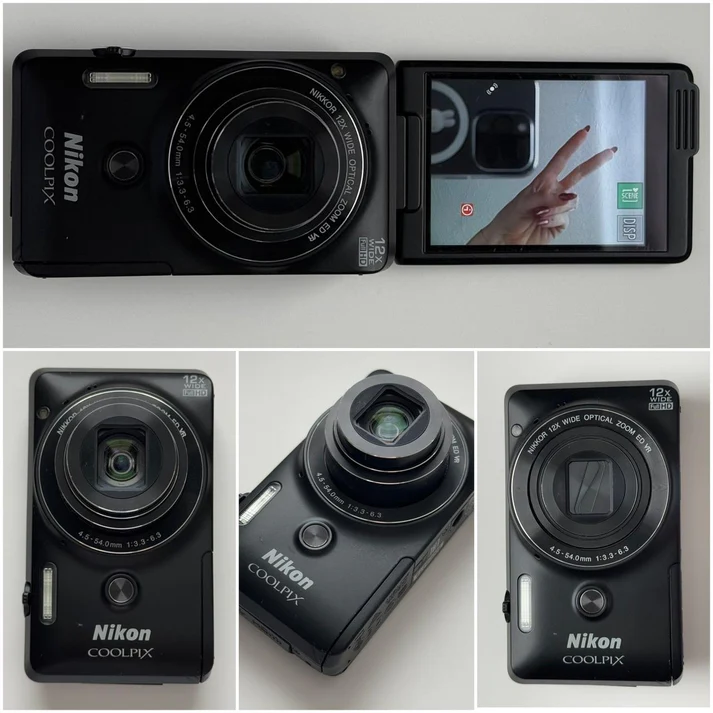 Pre owned Nikon Coolpix S6900 Digital Camera Bundle