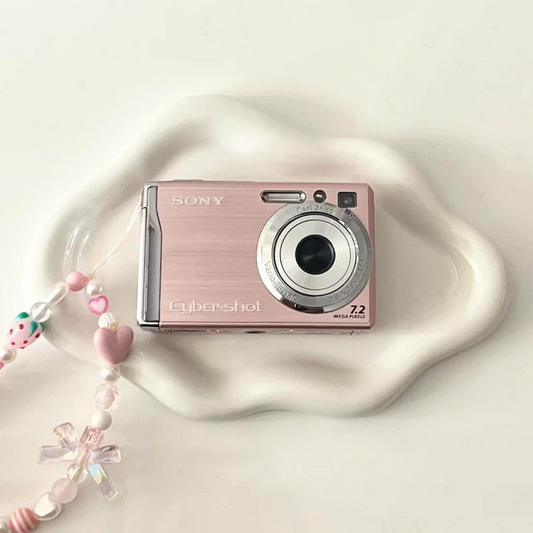 Pre-Owned S ony cybershot camera DSC-W80 pink
