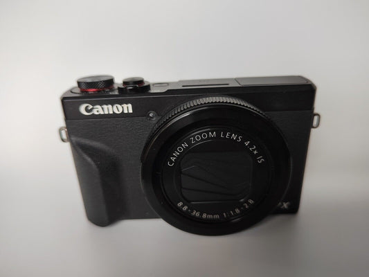Canon PowerShot G7 X Mark III 20.2MP 4K Digital Camera 4.2x Optical Zoom Black