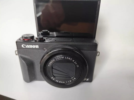Canon PowerShot G7 X Mark III 20.2MP 4K Digital Camera 4.2x Optical Zoom Black