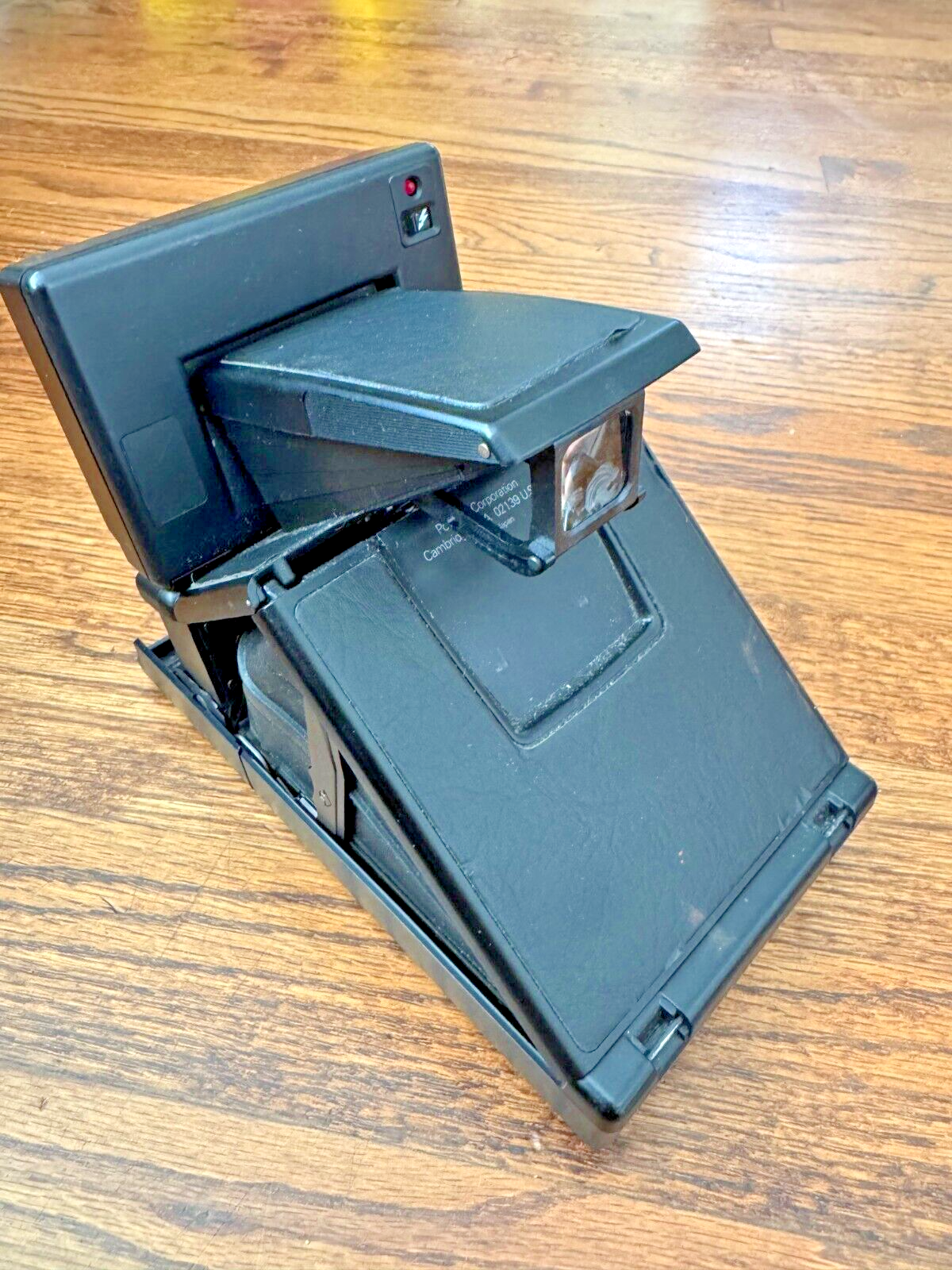 Vintage Polaroid 690 Instant Camera TESTED WORKING Black